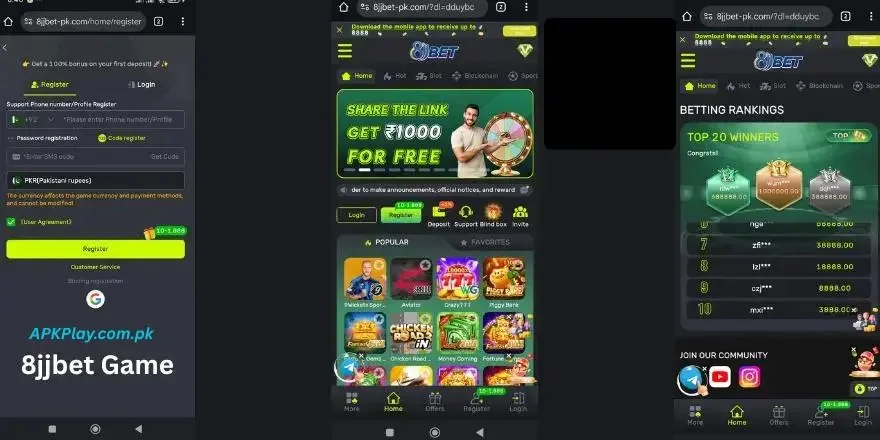 8JJBet Game